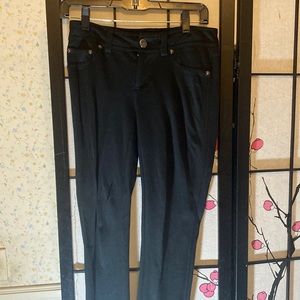 Gently used black pants by INC